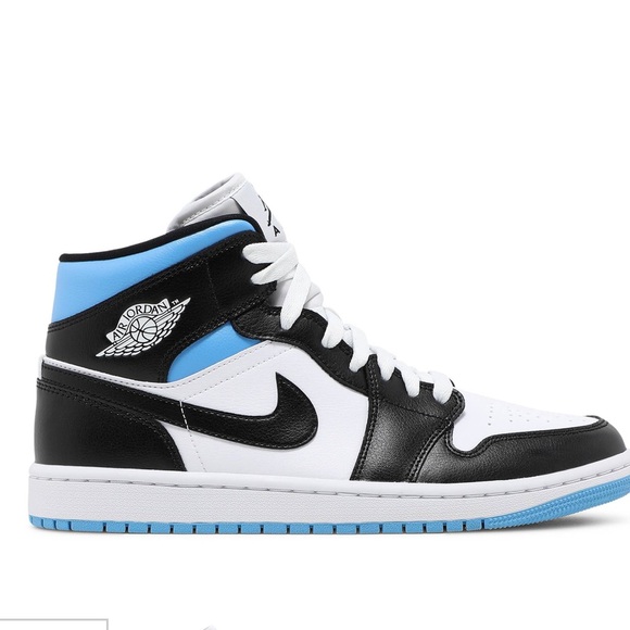 Air Jordan 1 Mid ‘University Blue’ - Picture 2 of 8